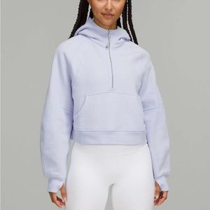 lululemon Scuba Oversized Half Zip Hoodie XL/XXL PSLB Pastel Blue